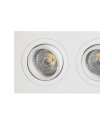 BÁSICO GU10 *EMPOTRABLE DOBLE GU10 BLANCO